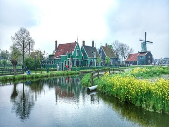 NgÃ´i lÃ ng Zaanse Schans - HÃ  Lan